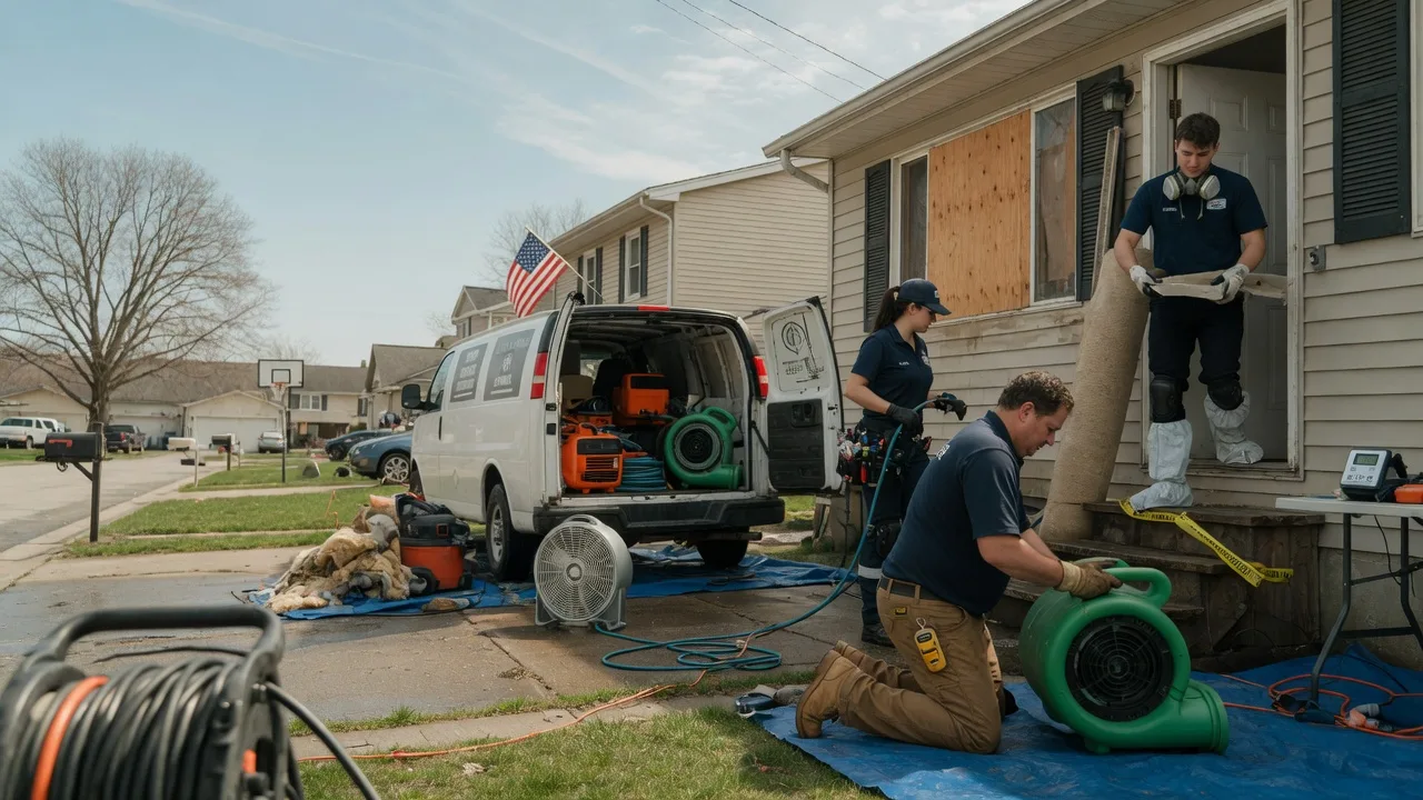 Water Damage Restoration in Braman, OK near me